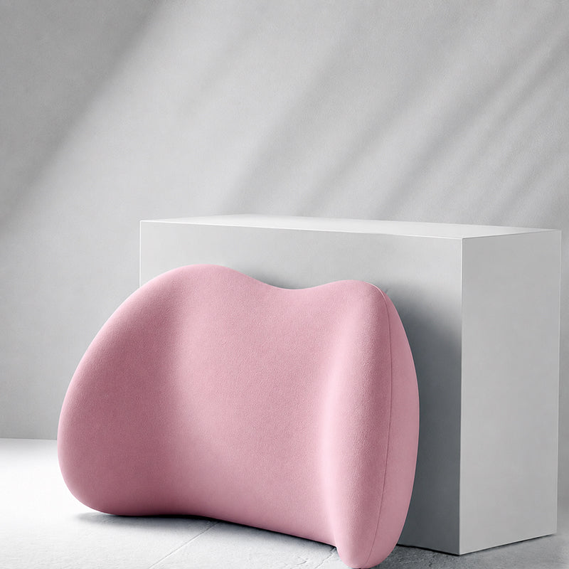 Car Neck & Lumbar Support Pillow Set β Memory Foam Headrest & Lower Back Cushion for Comfortable Driving