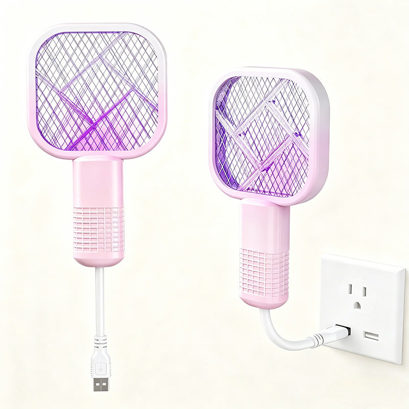 2-in-1 UV Mosquito Swatter Lamp