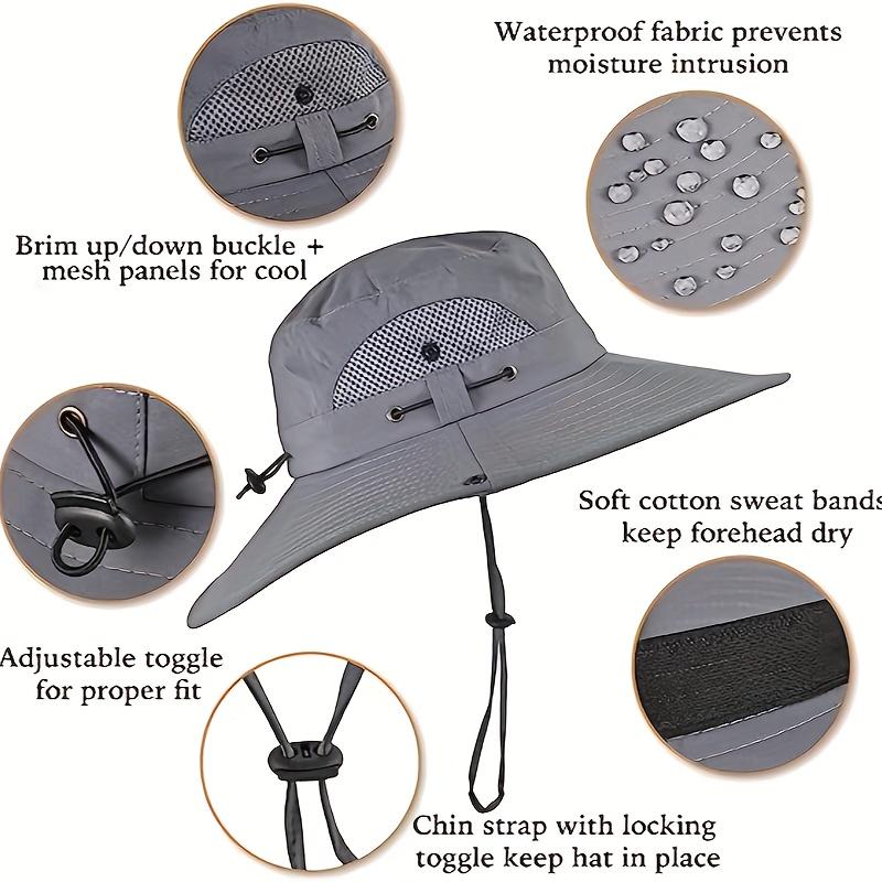 Solar Cooling Fan Hat – Rechargeable Sun Protection Bucket Hat with Built-In Cooling Fan