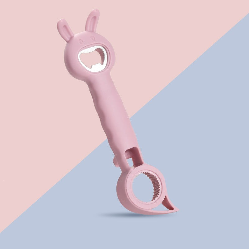 4-in-1 Rabbit Bottle Opener, Multifunctional Beer Can Jar Lid Remover, Buy 2 Get 1 Free, Buy 3 Get 2 Free Kitchen Gadget