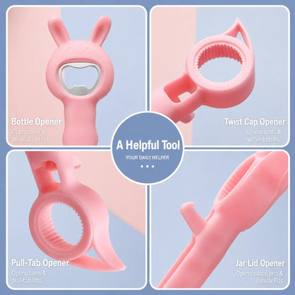 4-in-1 Rabbit Bottle Opener, Multifunctional Beer Can Jar Lid Remover, Buy 2 Get 1 Free, Buy 3 Get 2 Free Kitchen Gadget