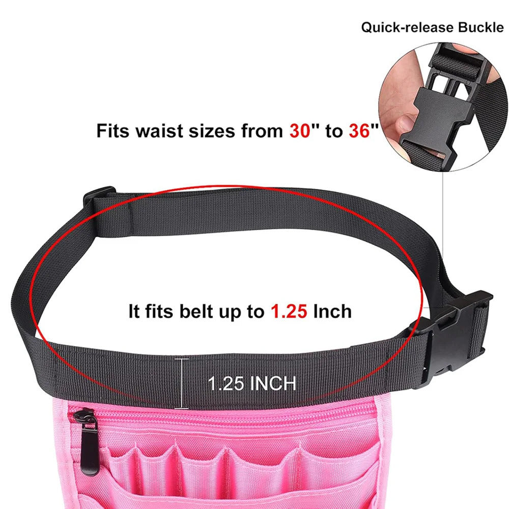 Multi Pocket Fanny Pack Medical Tool Waist Pouch