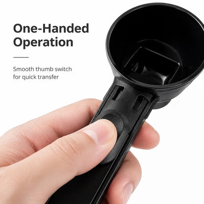 Openable Dosing Measuring Spoon 2‑in‑1 Powder Dispensing Spoon for Coffee & Tea