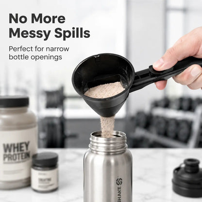 Openable Dosing Measuring Spoon 2‑in‑1 Powder Dispensing Spoon for Coffee & Tea