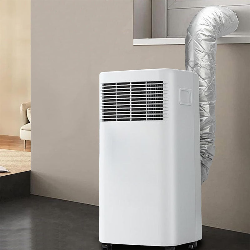 Heat Insulated Portable Air Conditioner Exhaust Pipe Cover, Waterproof Dustproof AC Hose Protector with 2 Elastic Fixing Straps