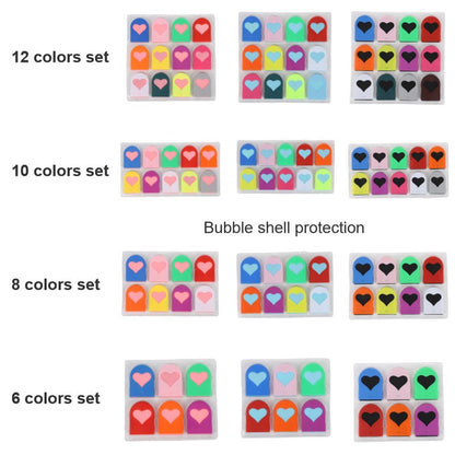 Washable Temporary Hair Chalk Set, Non-Toxic Kids Hair Color Chalk, Matte Fluorescent Pearl Hair Dye for Halloween Party Cosplay