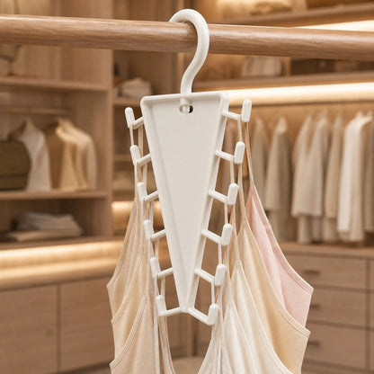 12 Hooks 360 Rotating Closet Organizer Hanger V-Shaped Storage Hanger