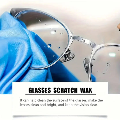 Eyeglass Scratch Repair Lens Polish Wax Kit