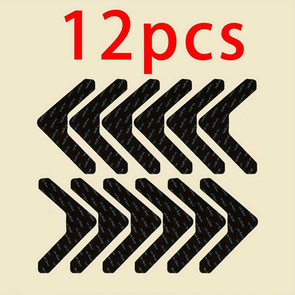 L Shaped Non Slip Rug Grippers Anti Curling Carpet Corner Stickers