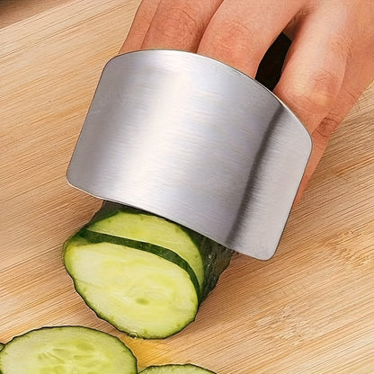 Stainless Steel Kitchen Finger Guard Anti-Cut Cutting Protector