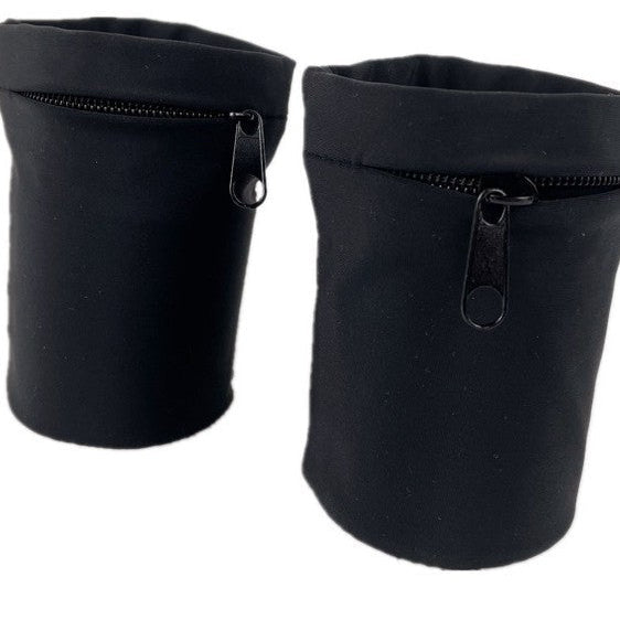 Zipper Running Wrist Wallet Stretchy Wrist Pouch for Keys Cards
