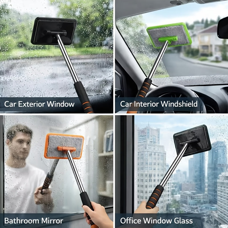 Extendable Microfiber Car Window Cleaner Brush