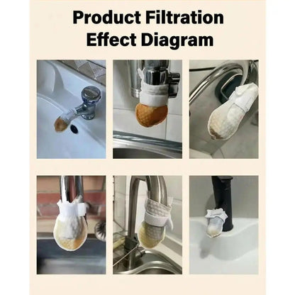 Universal Faucet Filter Cotton High Density Tap Water Pre-Filter Pads