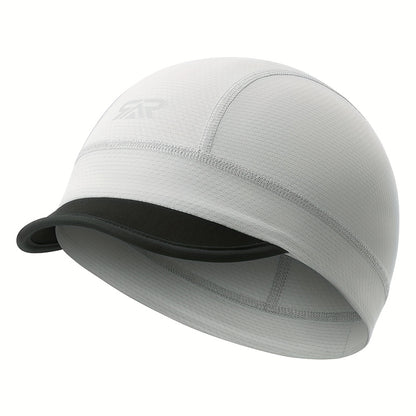 Quick-Dry Breathable Helmet Liner Sun Visor Skull Cycling Cap