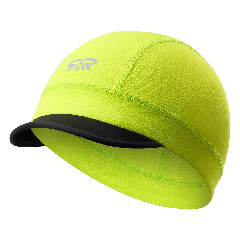 Quick-Dry Breathable Helmet Liner Sun Visor Skull Cycling Cap