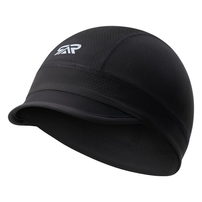 Quick-Dry Breathable Helmet Liner Sun Visor Skull Cycling Cap