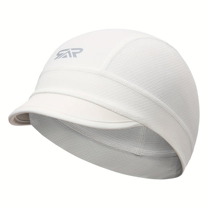 Quick-Dry Breathable Helmet Liner Sun Visor Skull Cycling Cap