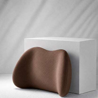Car Neck & Lumbar Support Pillow Set – Memory Foam Headrest & Lower Back Cushion for Comfortable Driving