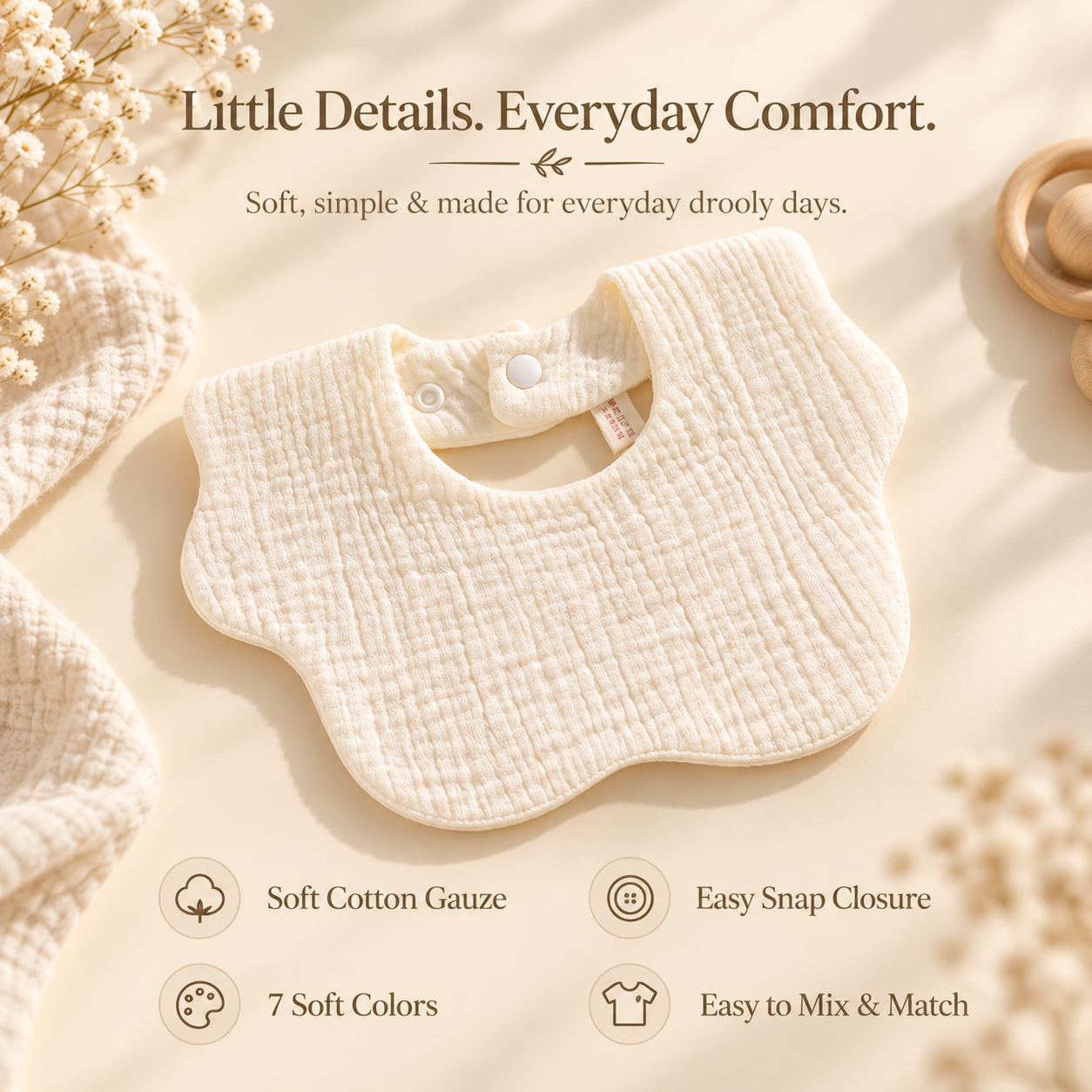 Soft Details. Simple Days.
