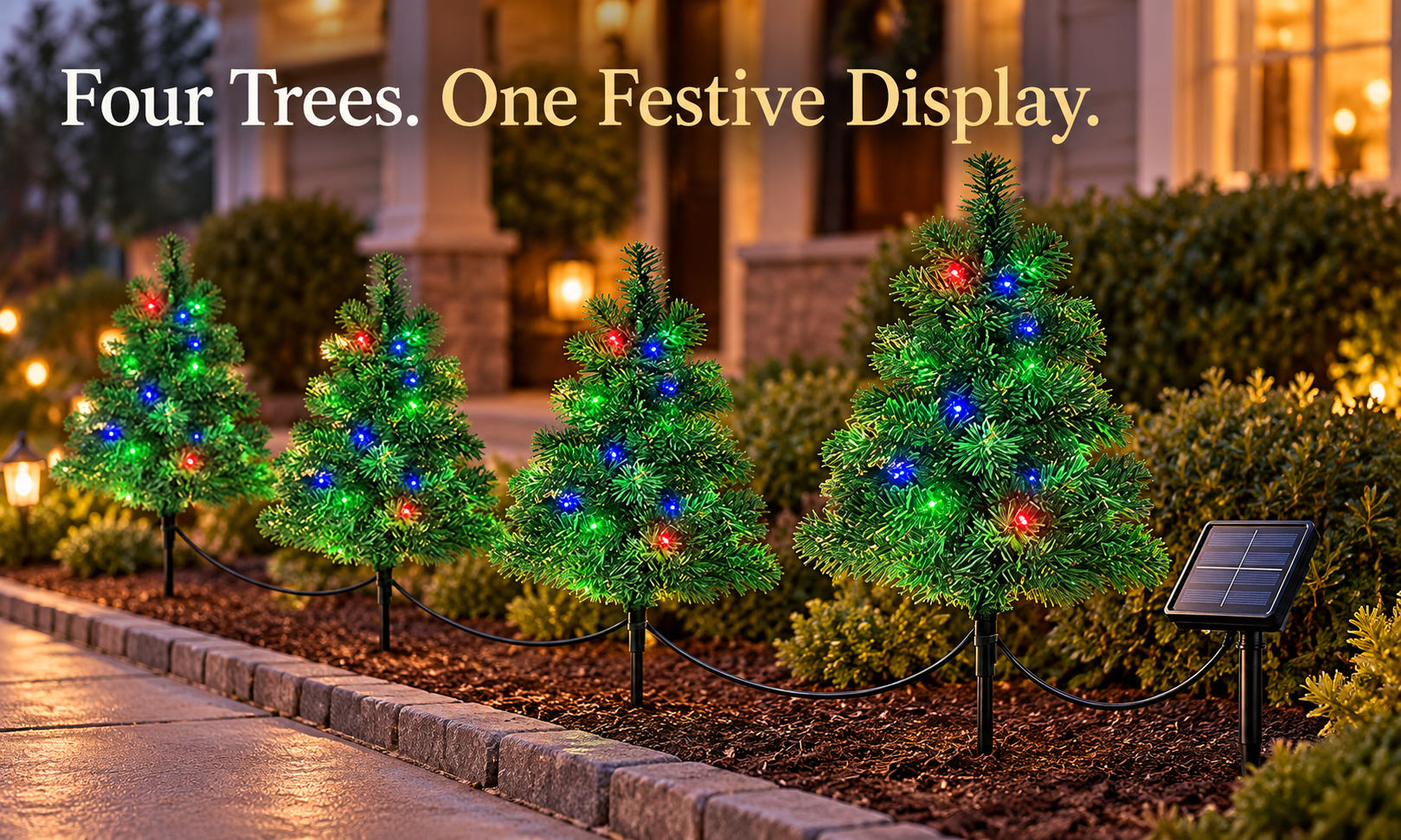 Four Trees. One Connected Set.