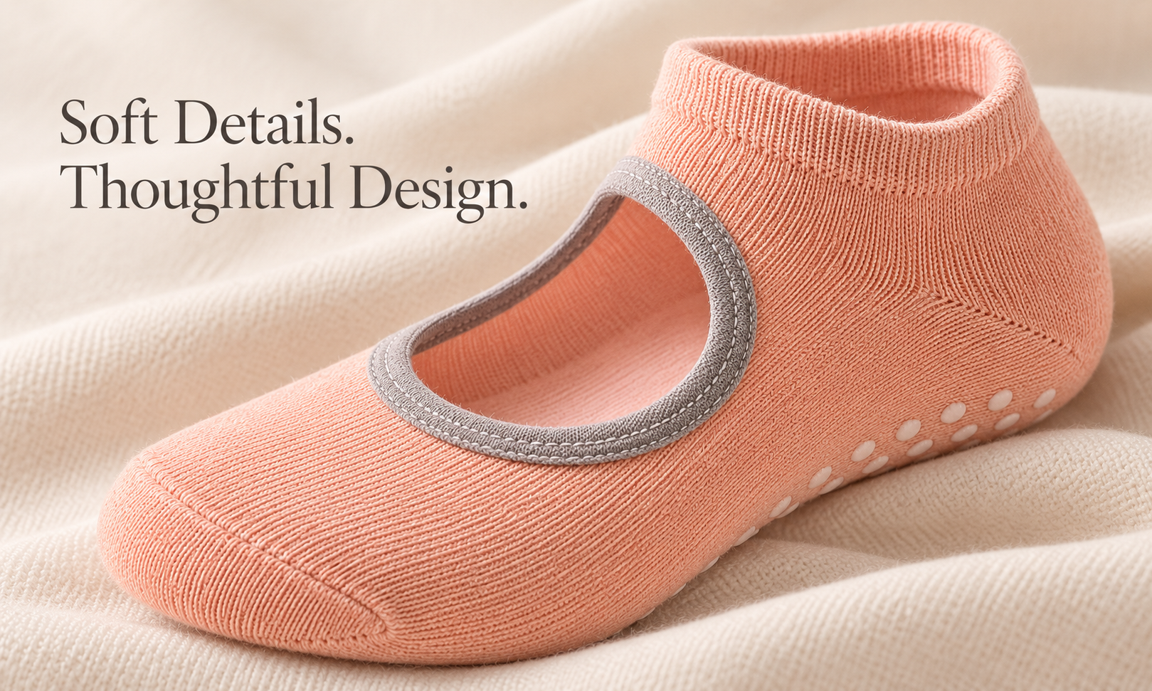 Soft Knit & Ribbed Cuff