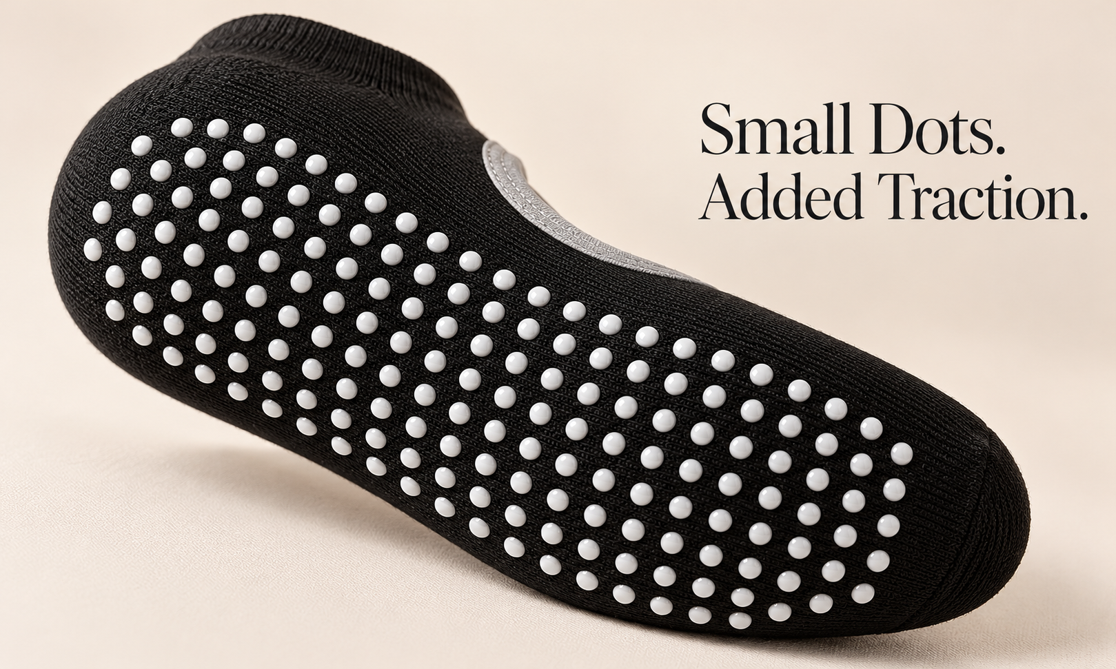 Silicone Grip-Dot Sole