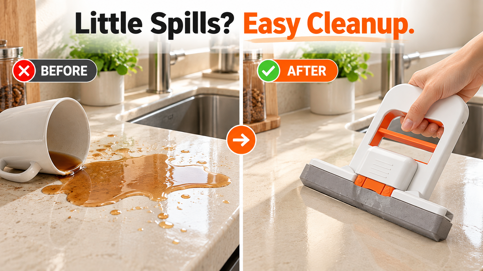 Easy Cleanup.