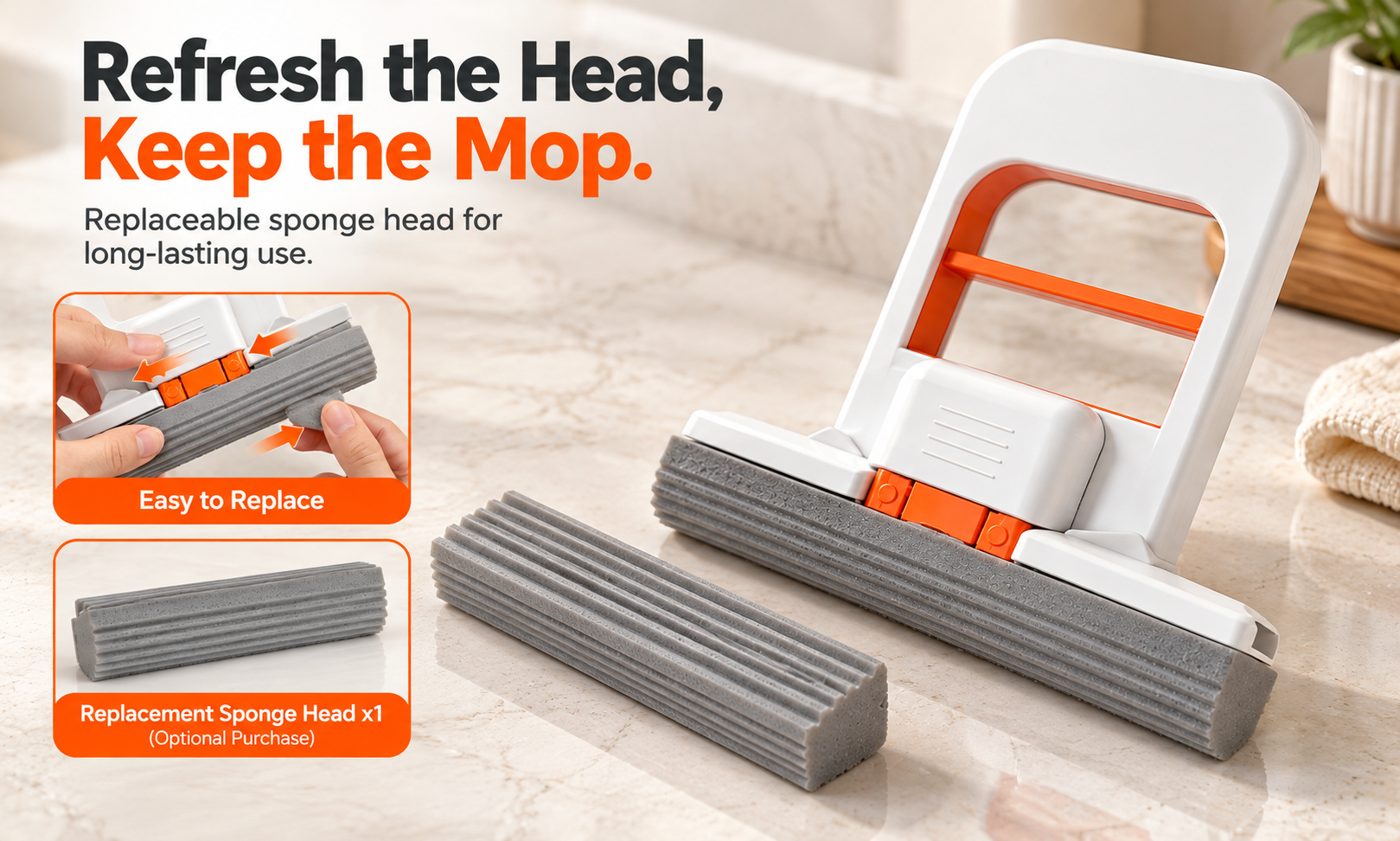 Refresh the Head. Keep the Mop.