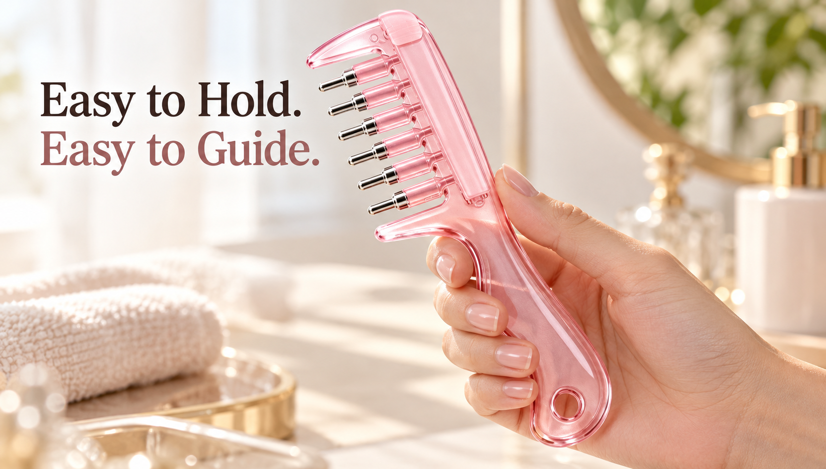 Easy to Hold. Easy to Guide.