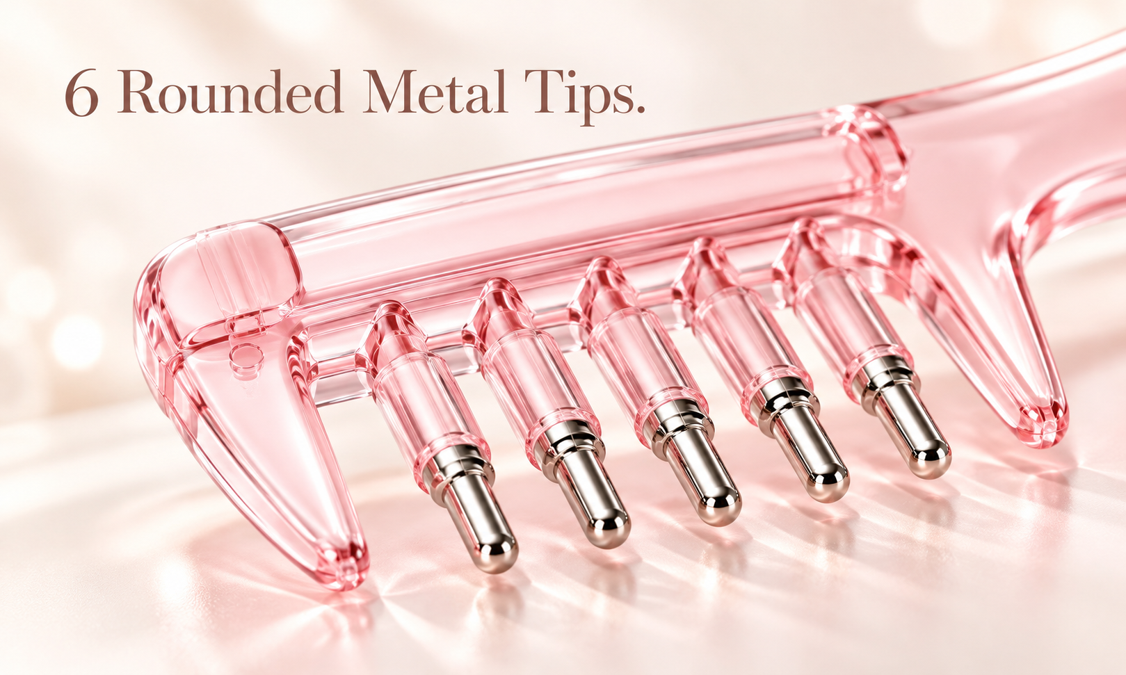 6 Rounded Metal Tips