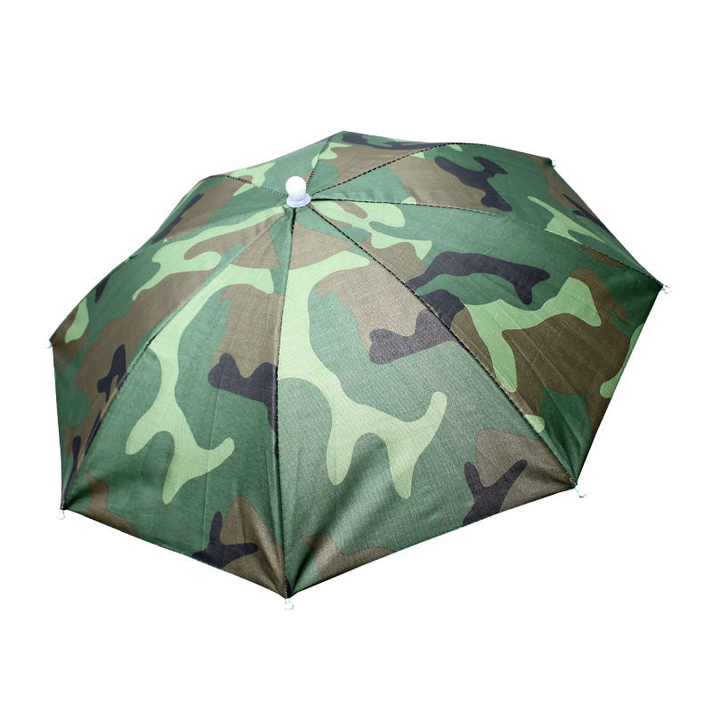 Hands‑Free Head Umbrella Hat Portable UV Protection Umbrella Cap for Fishing Gardening Beach Outdoor