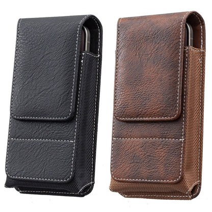 Vertical Phone Belt Pouch – Magnetic Holster with Card Holder