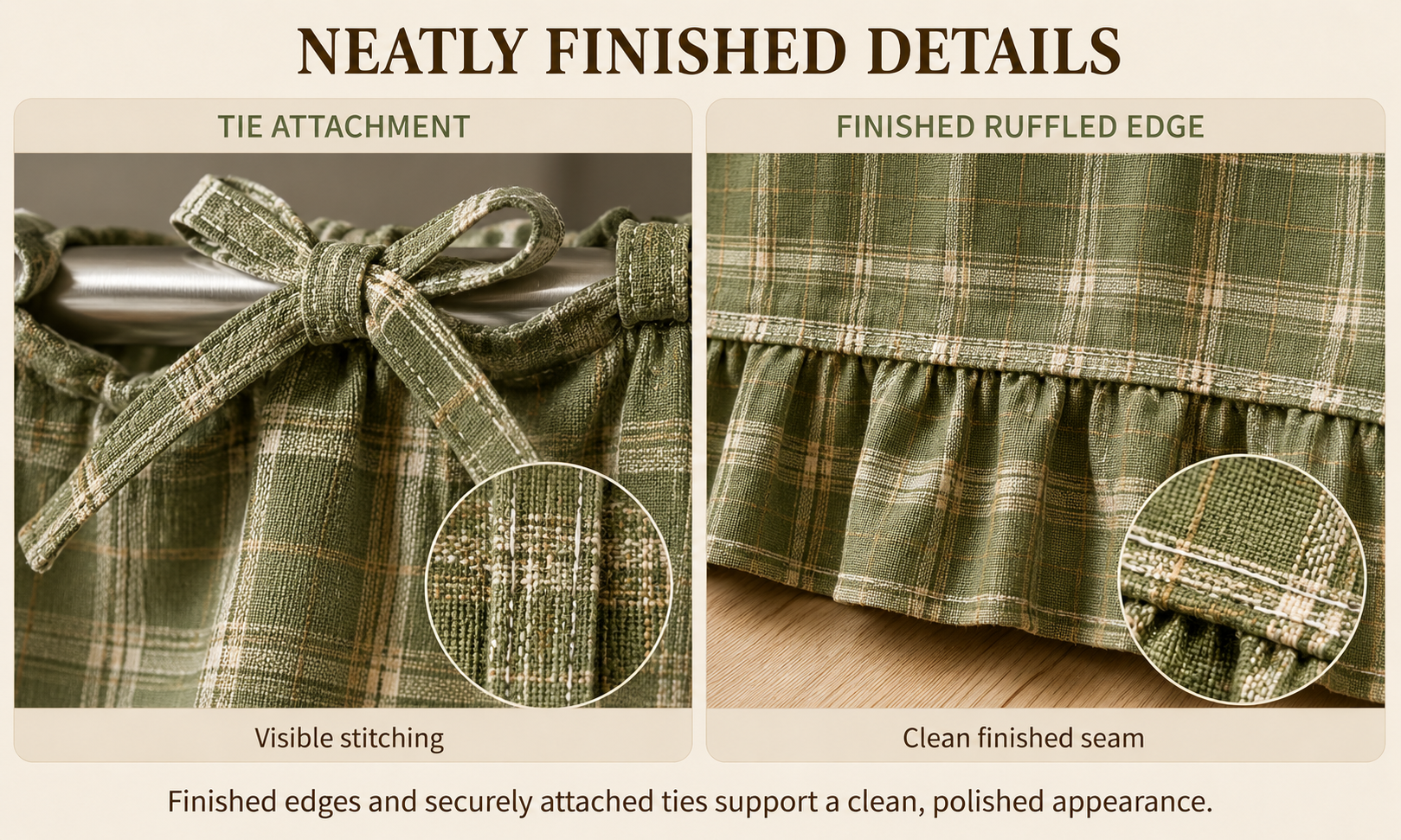 Soft Gathered Drape