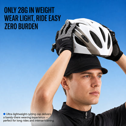 Quick-Dry Breathable Helmet Liner Sun Visor Skull Cycling Cap