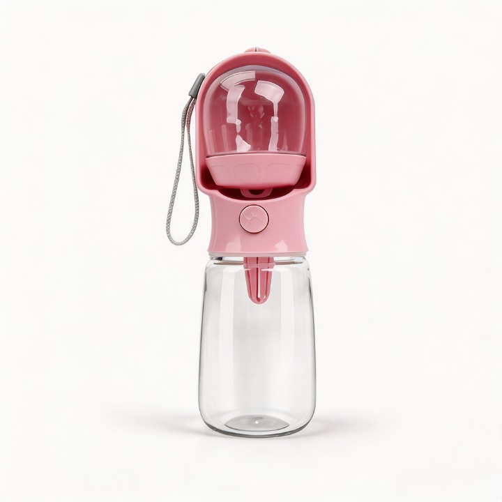 pink / Water + Food - 320ml + 180ml