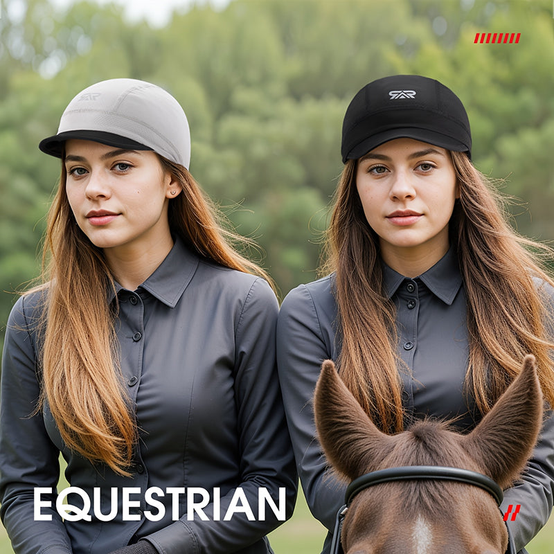 Quick-Dry Breathable Helmet Liner Sun Visor Skull Cycling Cap