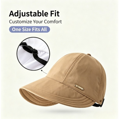 Women's Wide Brim Sun Visor Hat