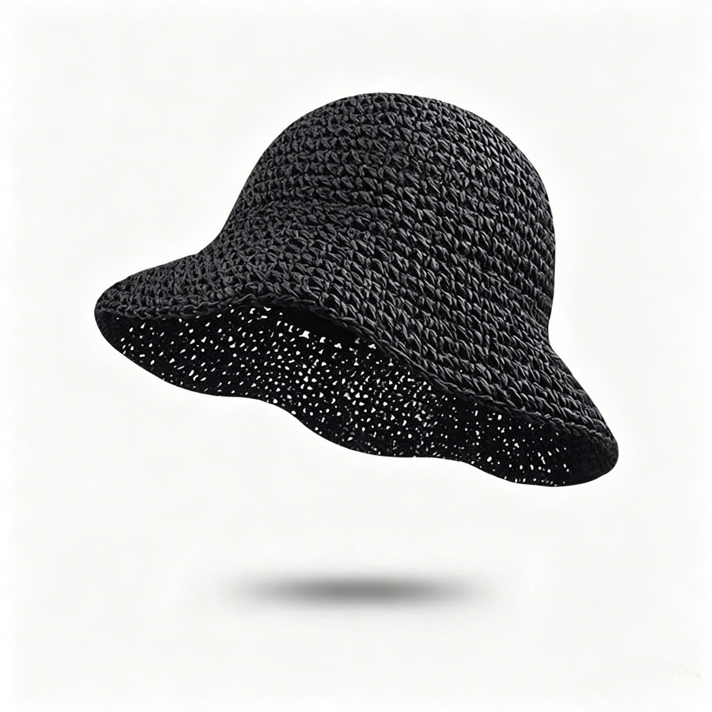 Handwoven Straw Sun Hat – Lightweight, Breathable & Foldable