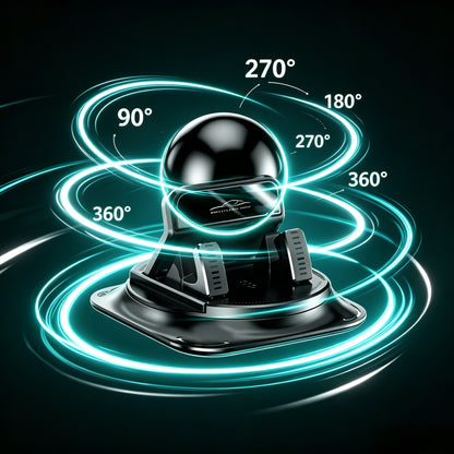 Anti-Slip Car Phone Holder with 360° Rotation