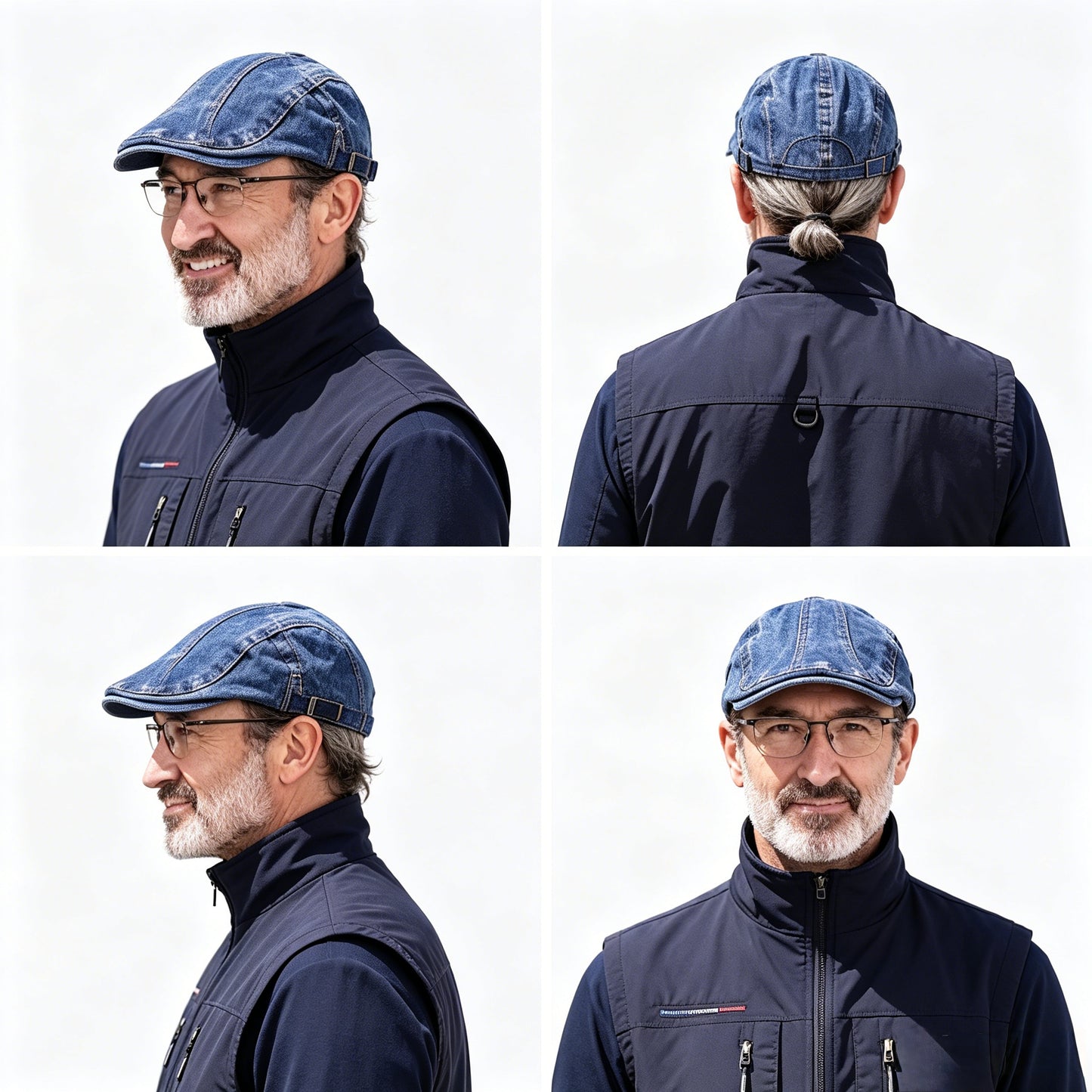 Unisex Vintage Beret Cap