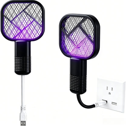 2-in-1 UV Mosquito Swatter Lamp