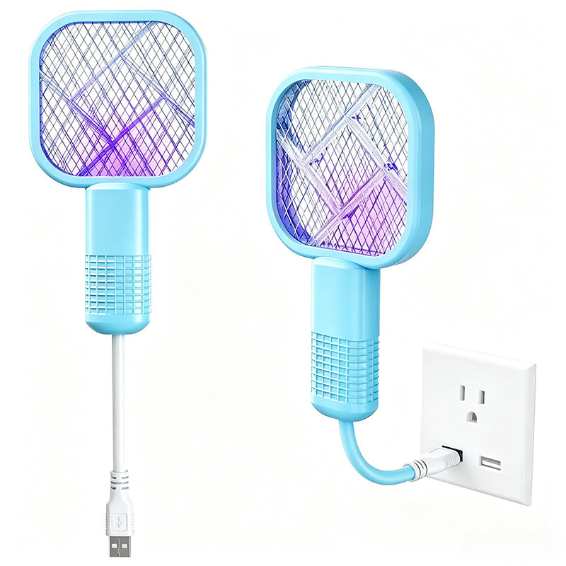 2-in-1 UV Mosquito Swatter Lamp