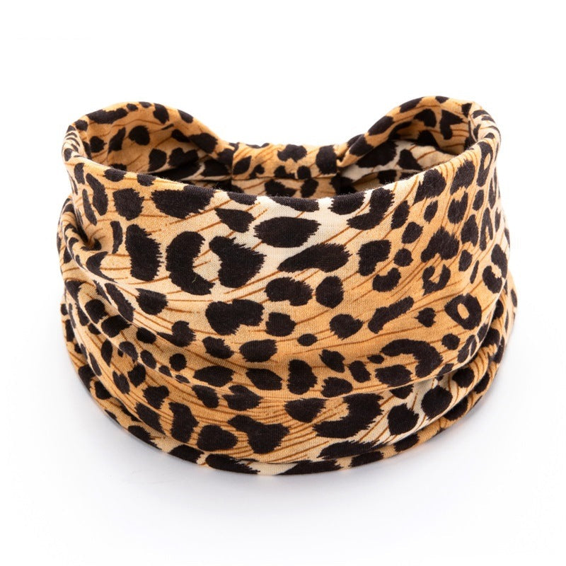 Women's Wide Printed Headband | Boho Floral & Leopard Styles