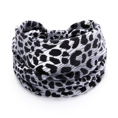 Women's Wide Printed Headband | Boho Floral & Leopard Styles