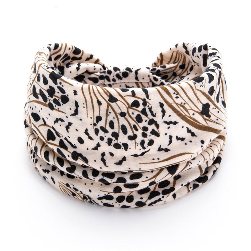 Women's Wide Printed Headband | Boho Floral & Leopard Styles