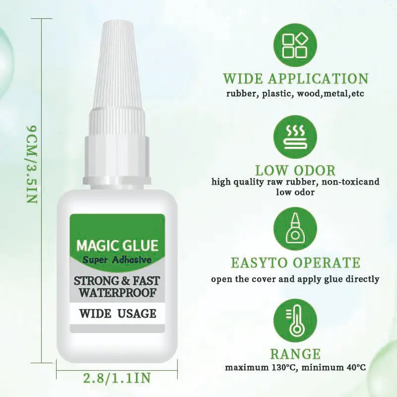 Fix Almost Anything in Seconds — The Ultimate Instant Repair Glue Kit