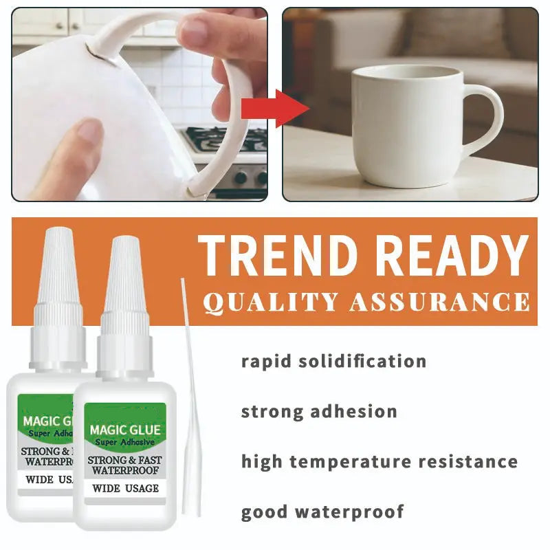 Fix Almost Anything in Seconds — The Ultimate Instant Repair Glue Kit