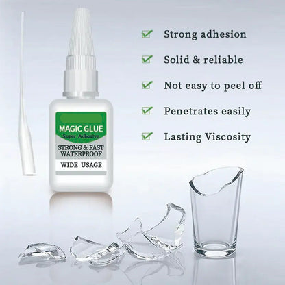 Fix Almost Anything in Seconds — The Ultimate Instant Repair Glue Kit