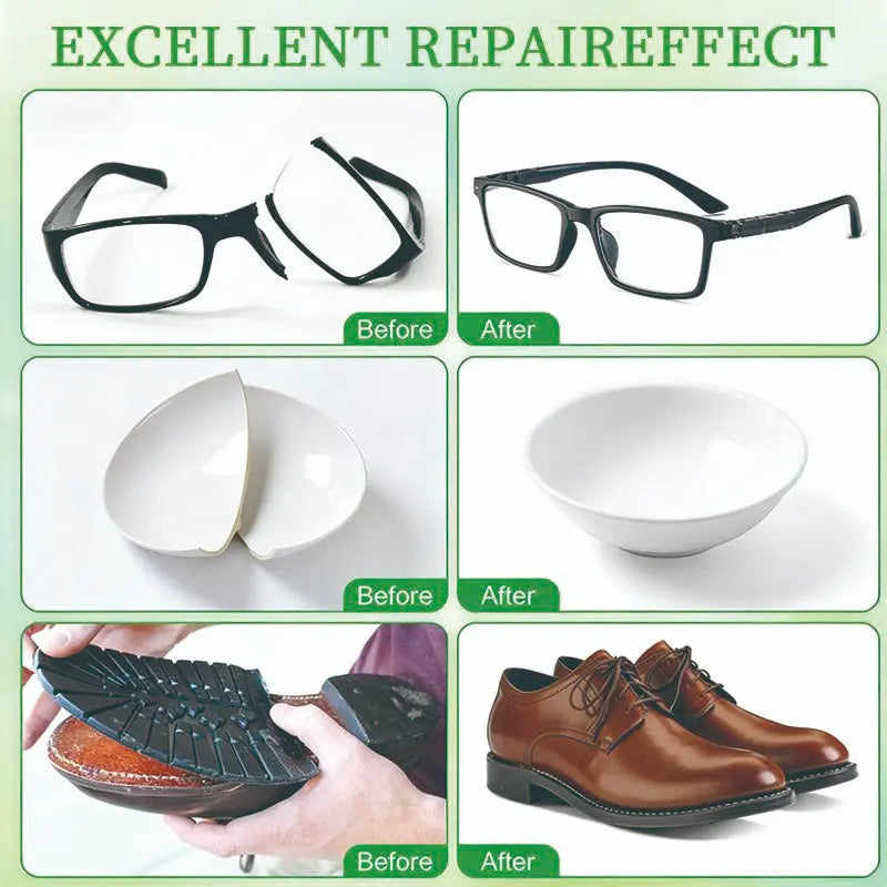 Fix Almost Anything in Seconds — The Ultimate Instant Repair Glue Kit