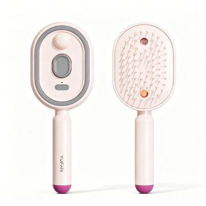 Electric Spray Air Cushion Massage Comb – Self-Cleaning, Anti-Tangle & Anti-Static